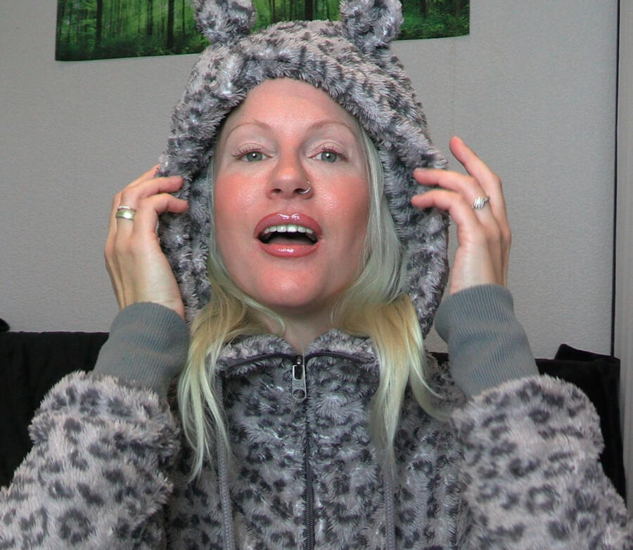 Blondehexe Teddy Jacke